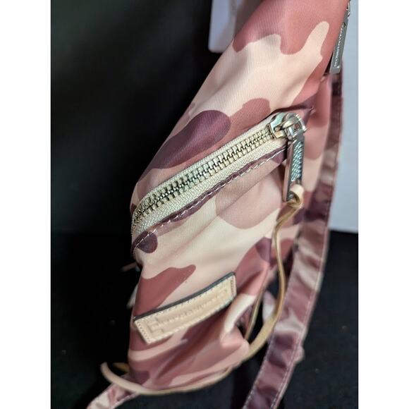 Rebecca Minkoff Nylon Backpack Pink Camouflage Pattern NEW main image 5
